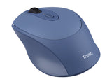 TRUST Souris sans fil ZAYA rechargeable - Bleue