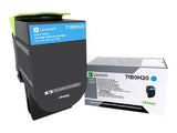 LEXMARK High Yield Cyan Toner Cartridge