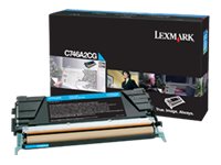 LEXMARK C746, C748 cartouche de toner cyan 7.000 pages corporate