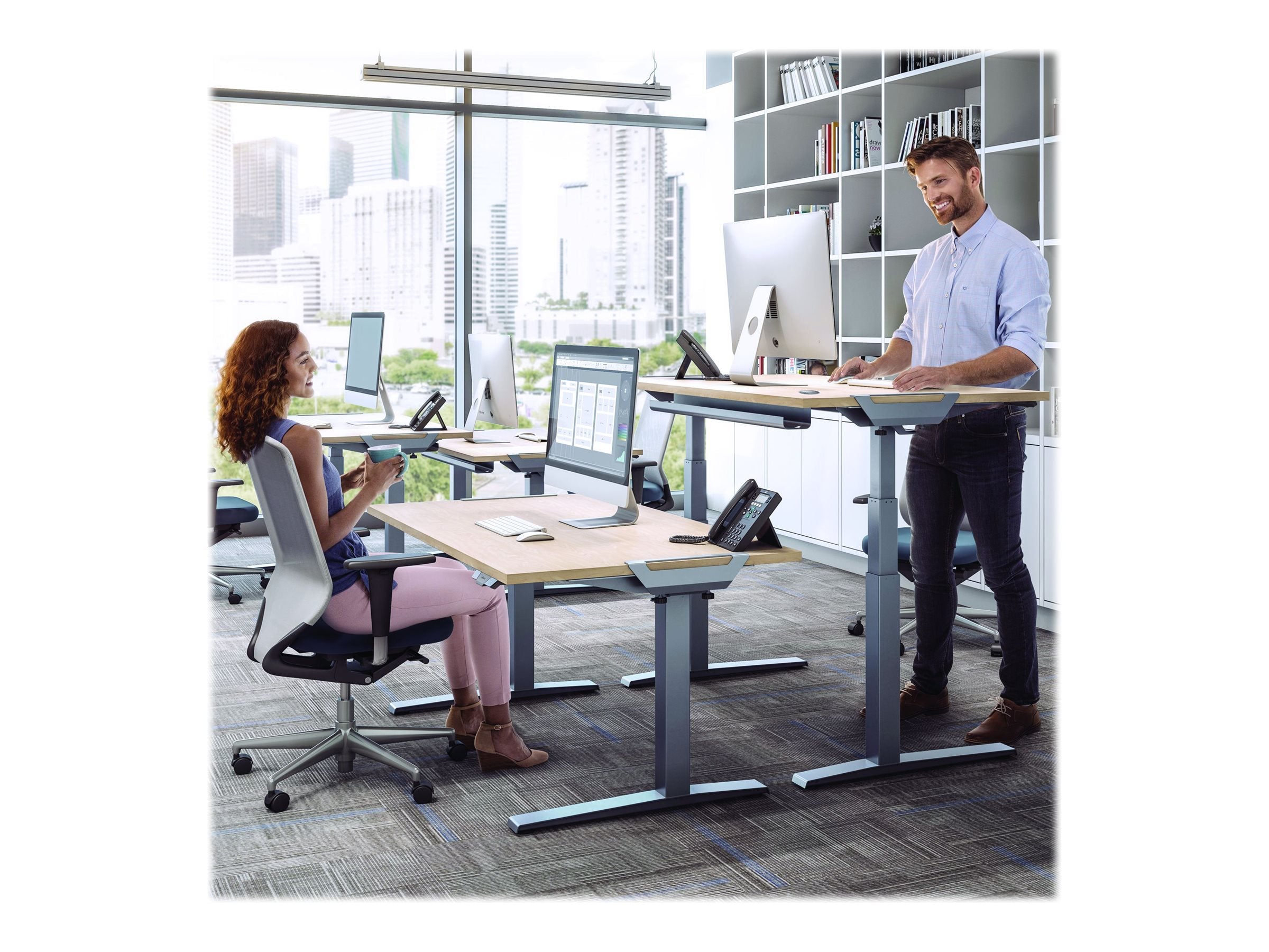 FELLOWES LEVADO PLATEAU SEUL ERABLE 160CM X 80CM