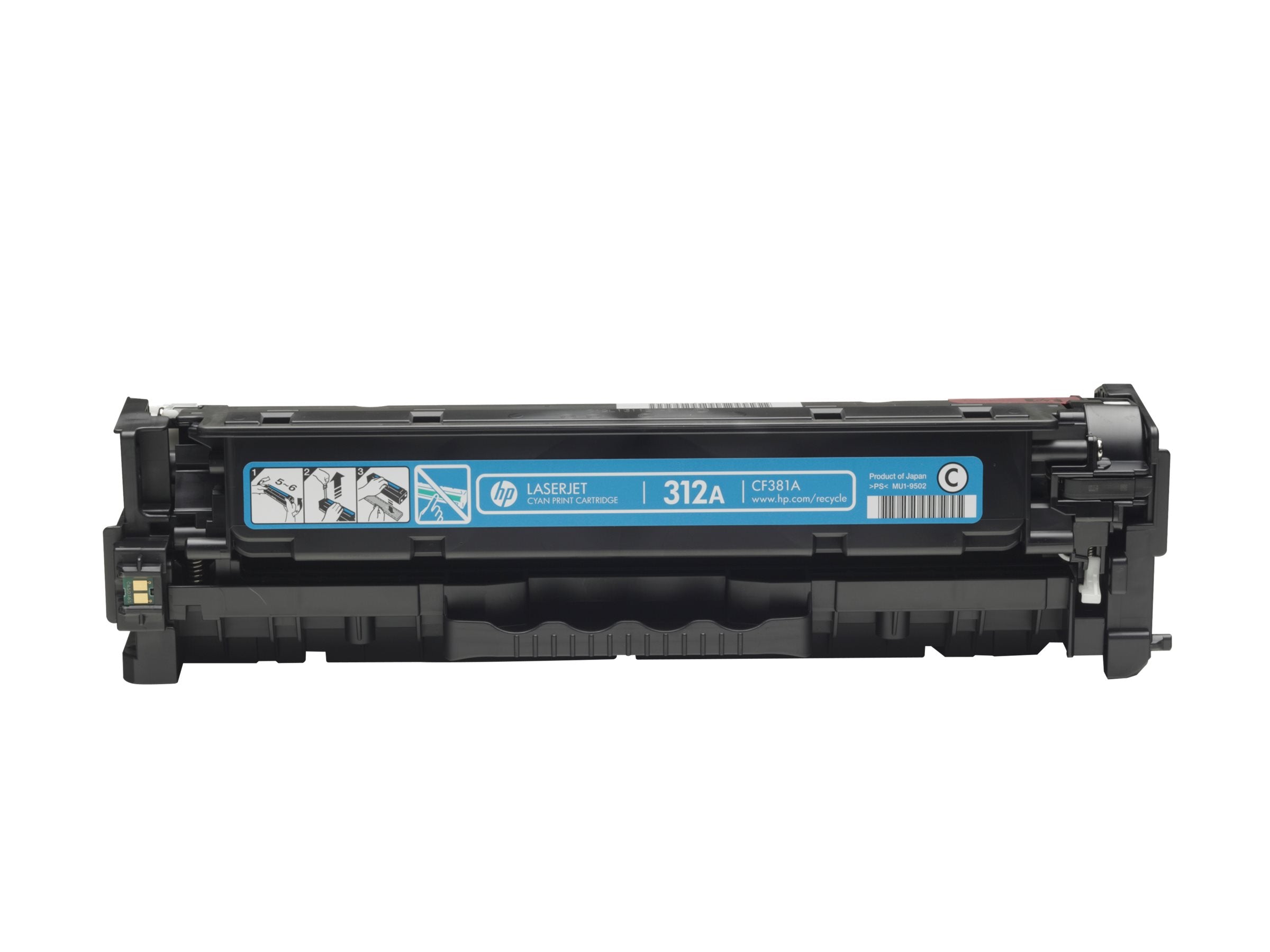 HP 312A original Toner cartridge CF381A cyan standard capacity 2.700 pages 1-pack