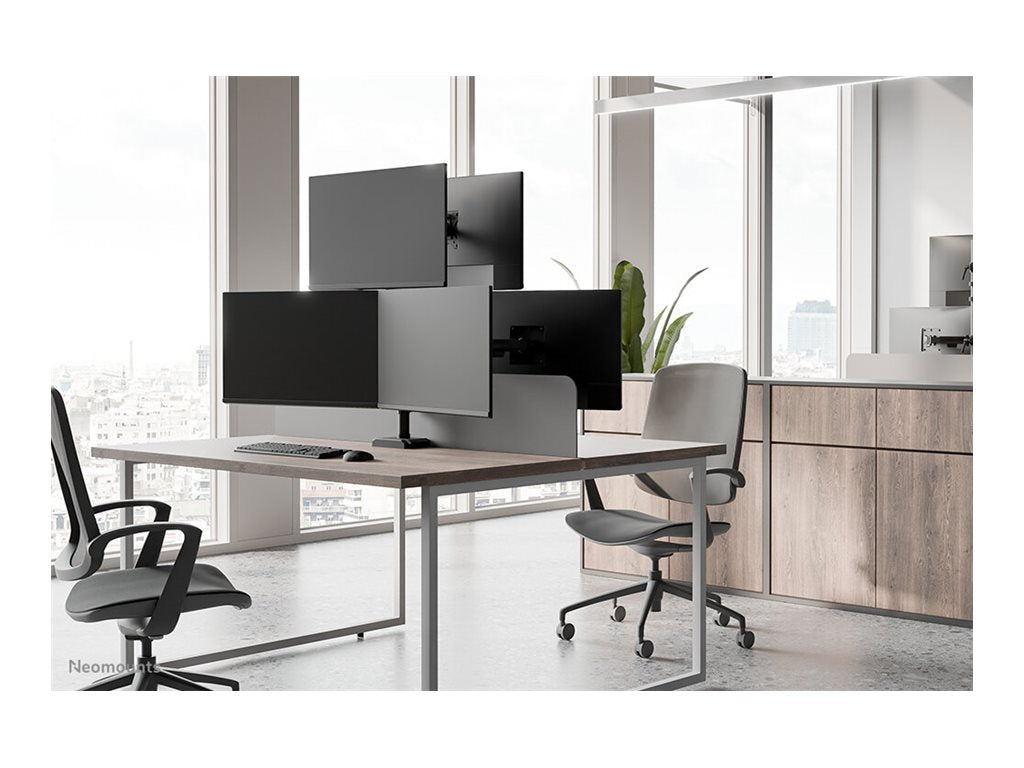 Neomounts DS60-600BL2-1 Triple monitor a