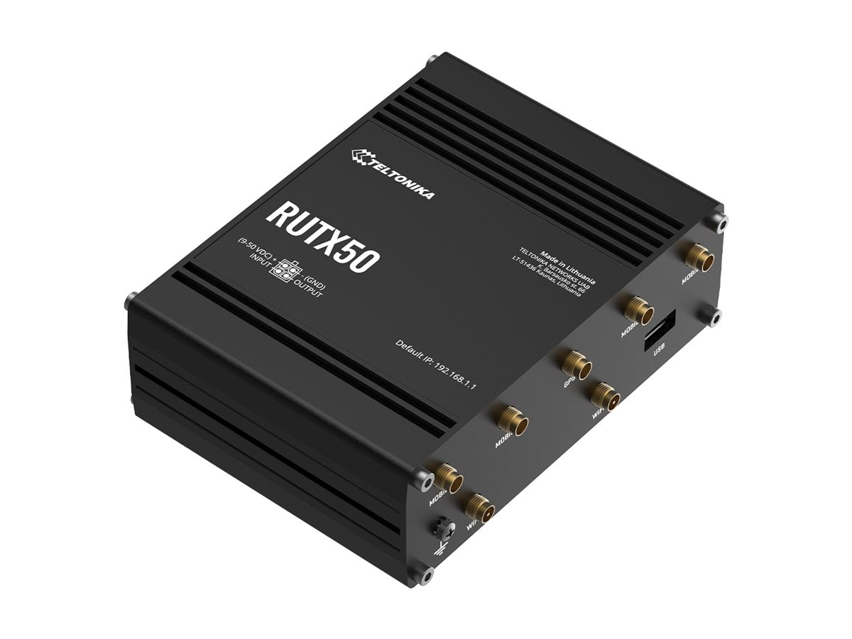 TELTONIKA NETWORKS RUTX50 DUAL SIM 5G/4G/LTE Router eSIM version