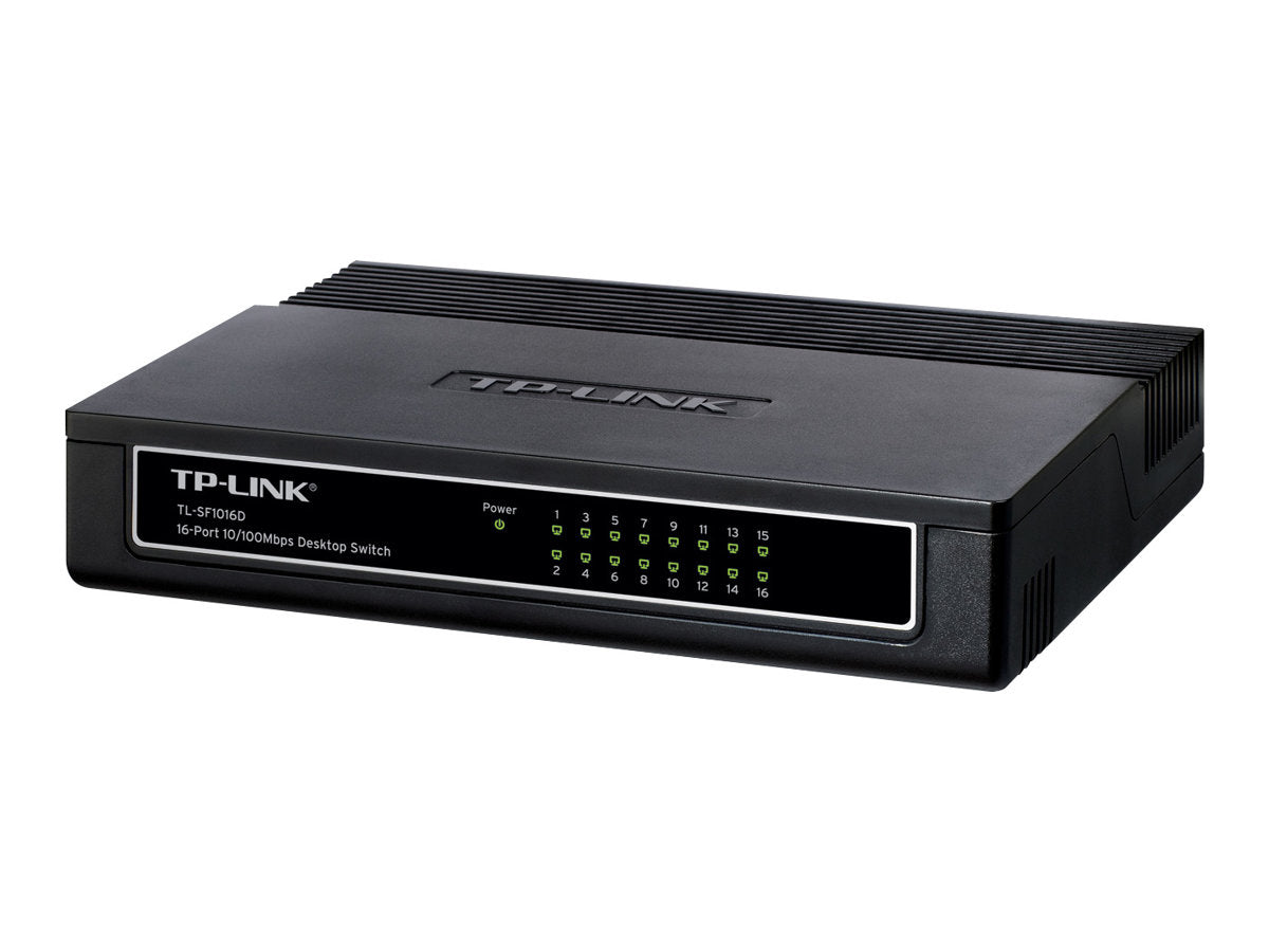 16-port 10/100M Desktop Switch
