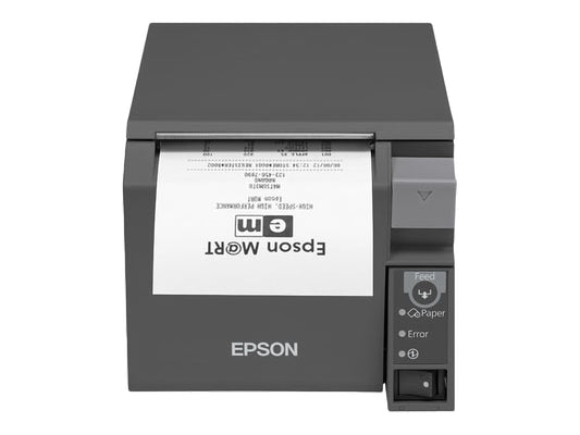EPSON TM-T70II Noir serie-USB + PS-180