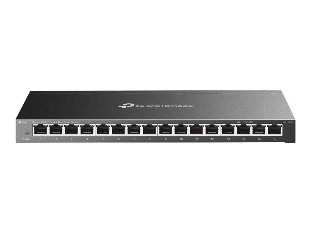 TP-LINK DS116GE Easy Smart Switch manageable Niv.2 - 16 ports Gigabit