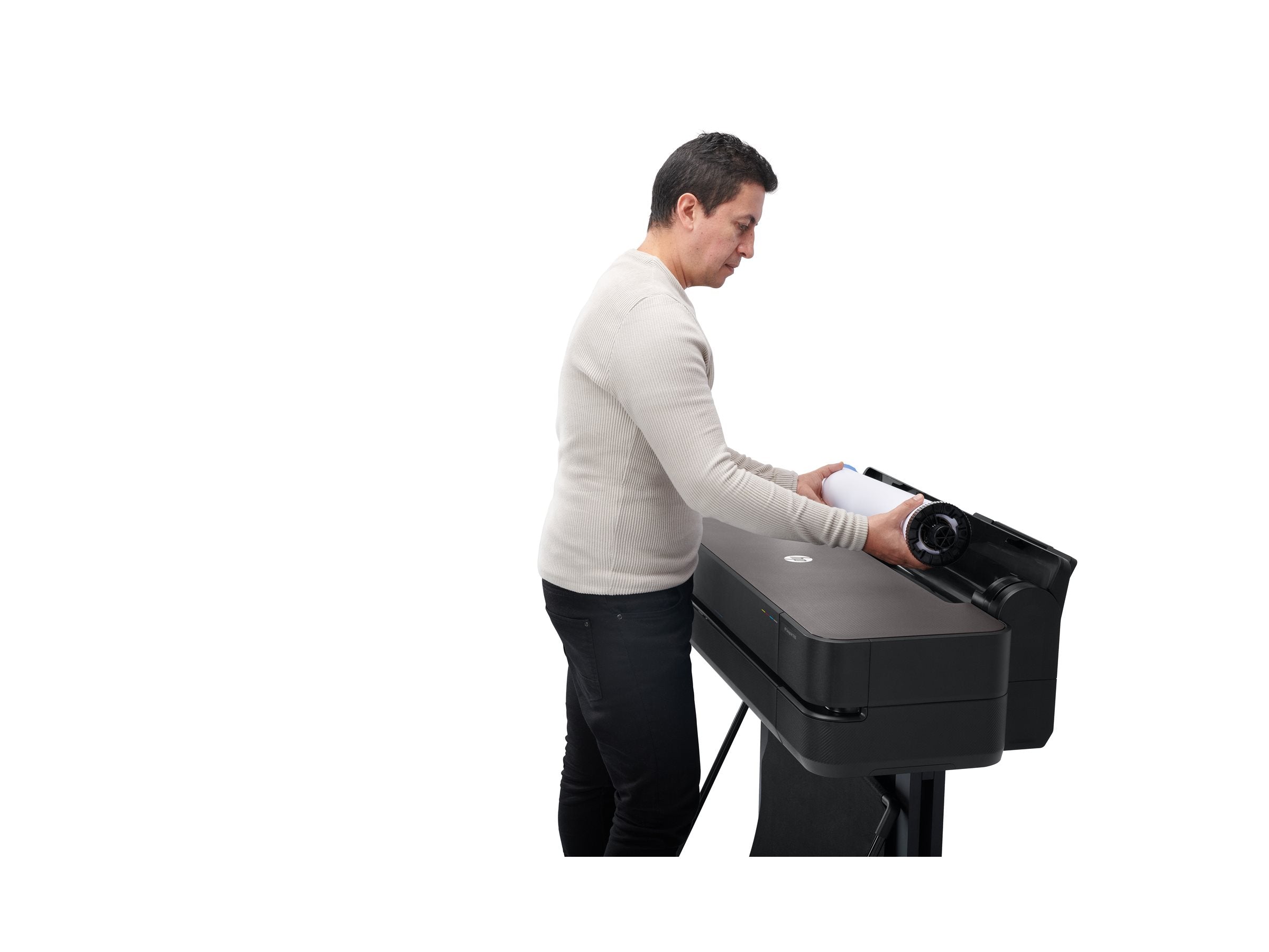 HP DesignJet T650 24p LFP 2025 Colour Ink-Jet Roll A1 61.0cmx91.4 m 2400x1200dpi 0.43 min/page USB LAN Wi-Fi Cutter