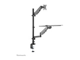 NEOMOUNTS DS90-325BL1 Station de travail assis-debout pour bureau 17-32p - ressort à gaz