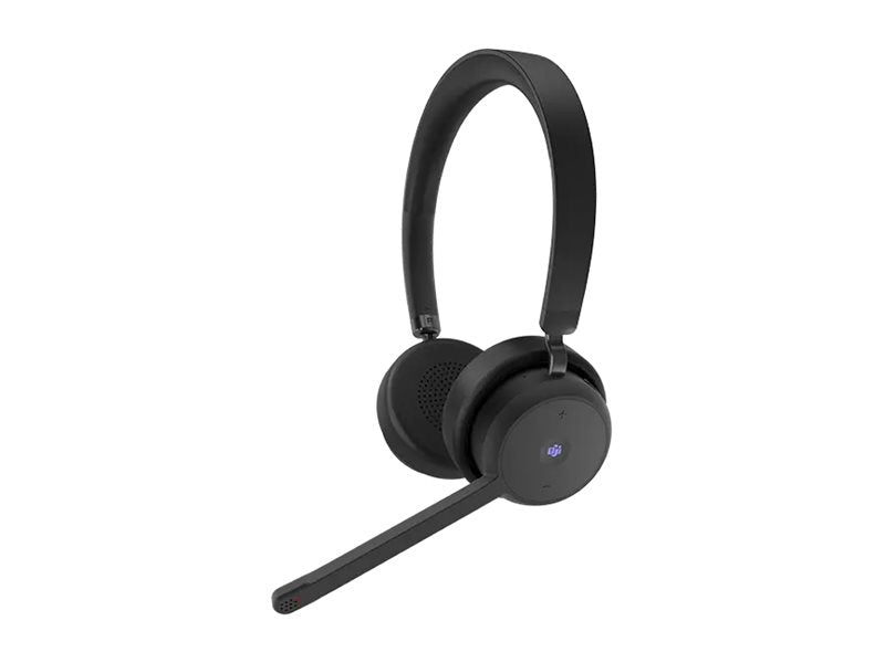 LENOVO - Micro-casque - Bluetooth - sans fil - USB-A via adaptateur Bluetooth - Certifié pour Microsoft Teams - ThinkRed