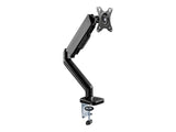 TNB ERGO Line Single Monitor Articulated Arm And Gas Spring Adjustment Material Steel For Screen Size