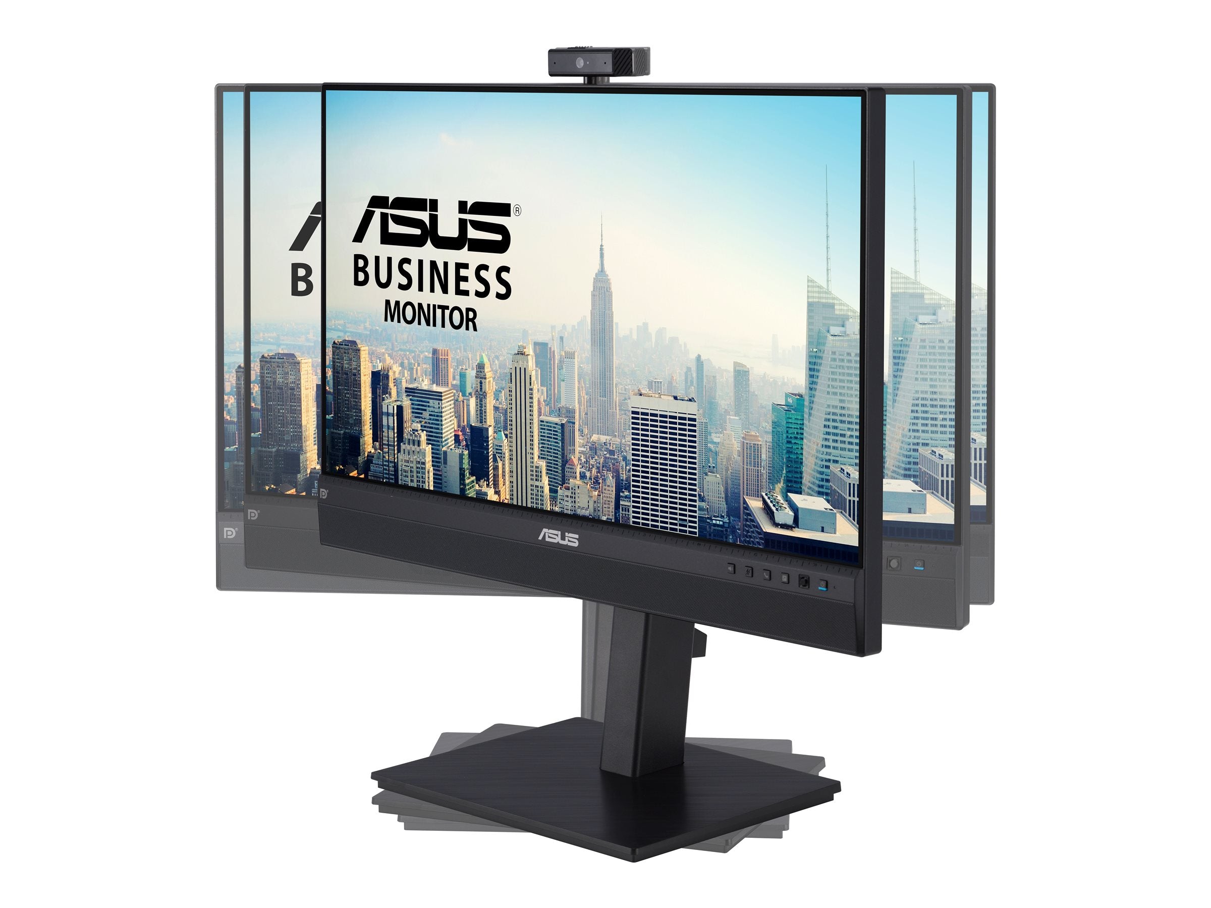 ASUS Business BE24ECSNK 24p 1920x1080 FHD IPS Monitor 16:9 Webcam Mic DP HDMI 80W USBC MiniPC Attachment