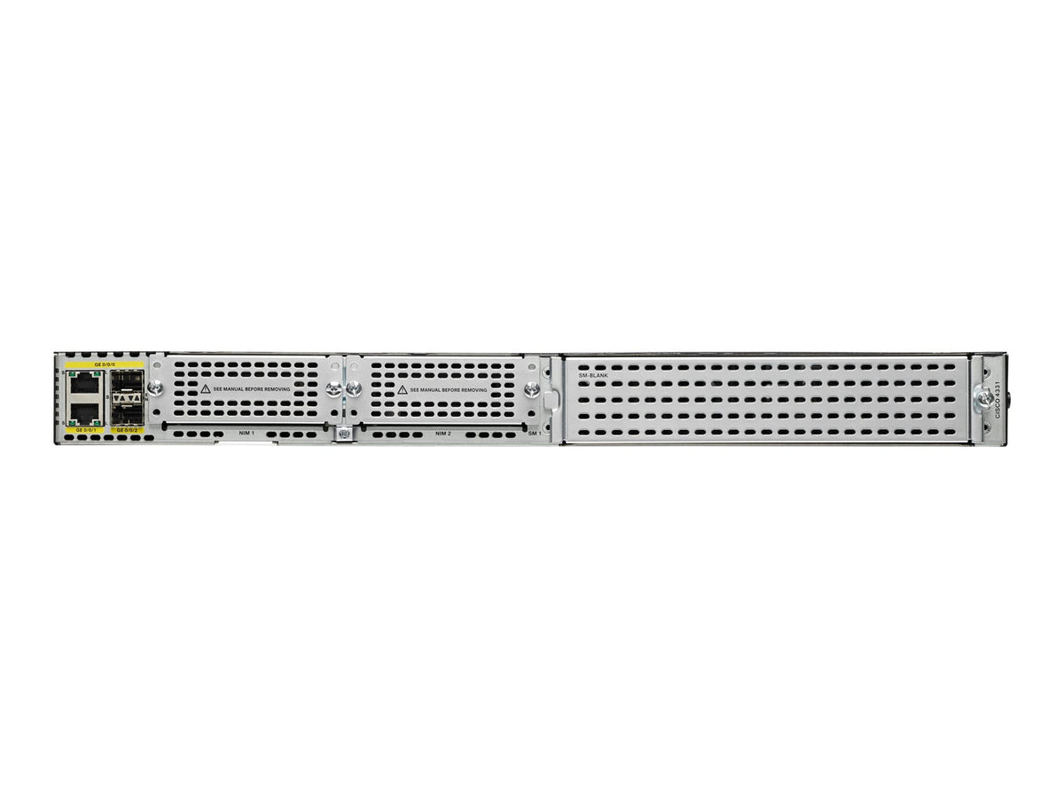 CISCO ISR 4331 Bundle w/UC Sec Lic PVDM4-32 REMANUFACTURED