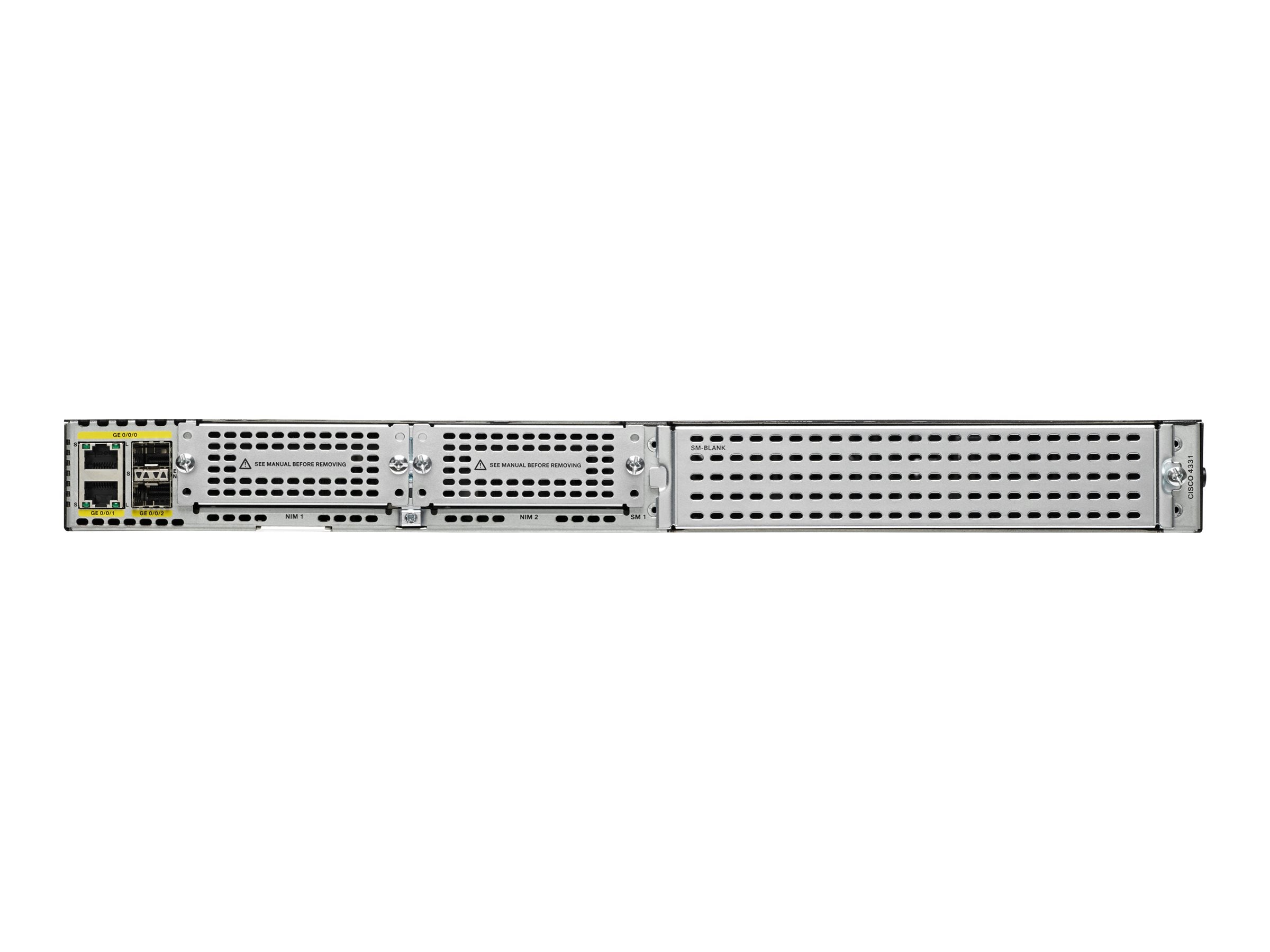 CISCO ISR 4331 AX Bundle APP SEC lic Remanufactured