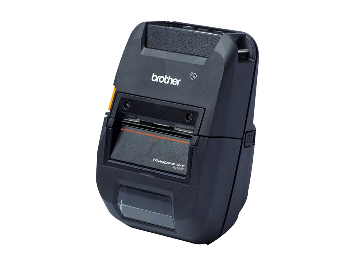 BROTHER Imprimante détiquettes mobile 3 pouces USB-C Bluetooth MFi batterie incluse et adaptateur secteur en option et non fourni