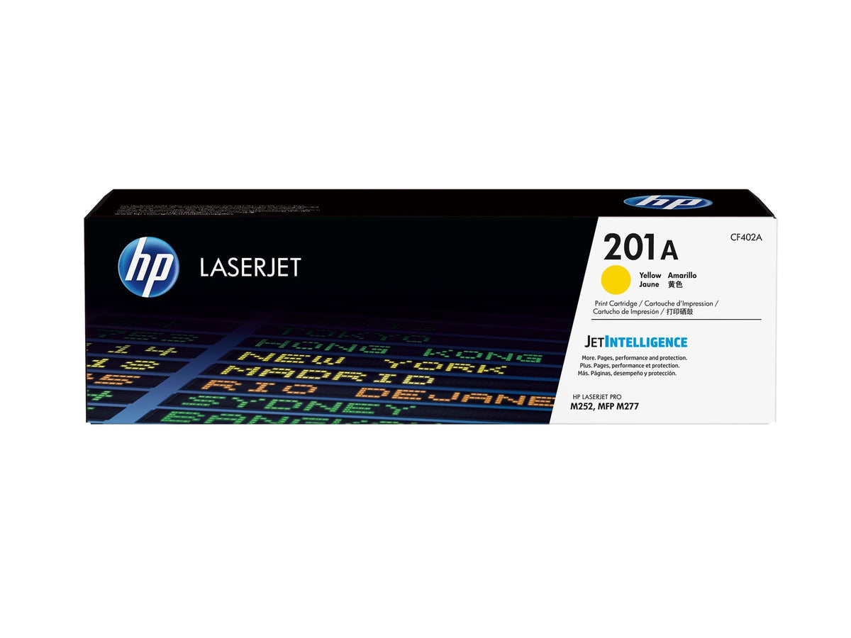 HP 201A original Toner cartridge CF402A yellow 1.330 pages standard capacity
