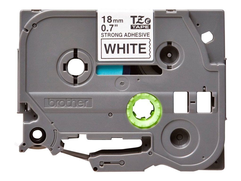 Tape/18mm black on white f P-Touch TZE