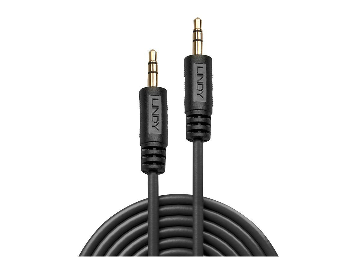 LINDY Premium Audio Cable 1m with 3.5mm Stereo Jack