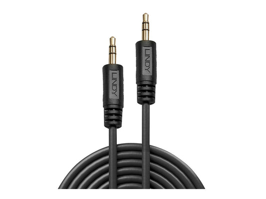 LINDY Premium Audio Cable 1m with 3.5mm Stereo Jack