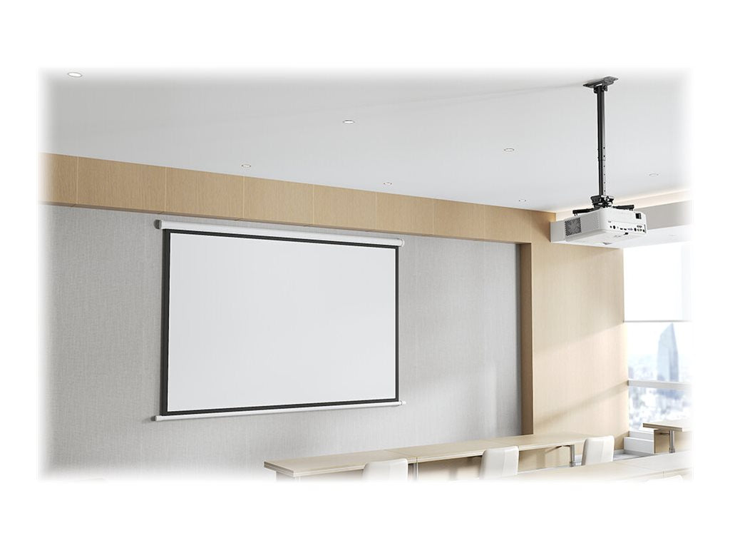 NEOMOUNTS CL25-540BL1 Support de plafond pour vidéoprojecteur - h 60.5-90.5 cm - installation facile - orientable