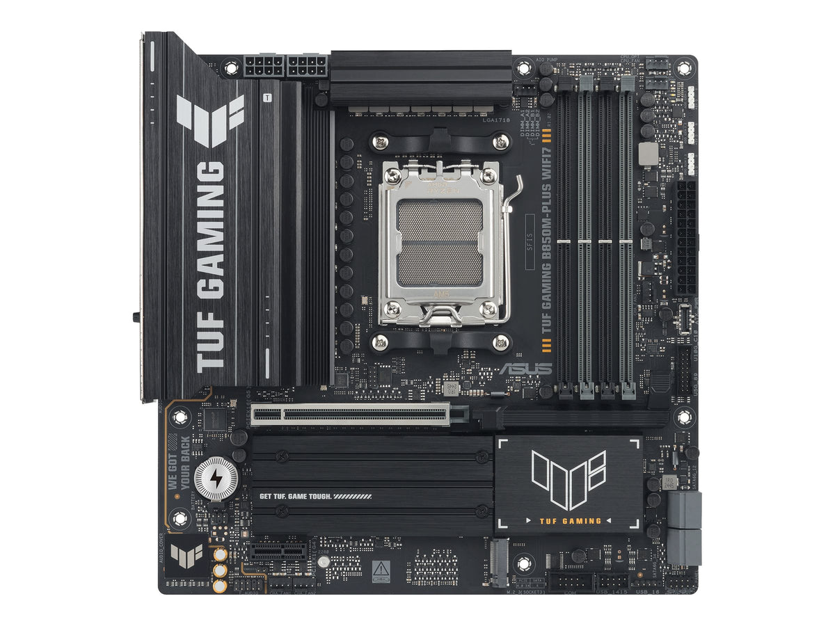 ASUS AMD TUF GAMING B850M-PLUS WIFI7 Micro-ATX motherboard DDR5 PCIe 5.0 3xM.2 1xHDMI 1xDisplayPort