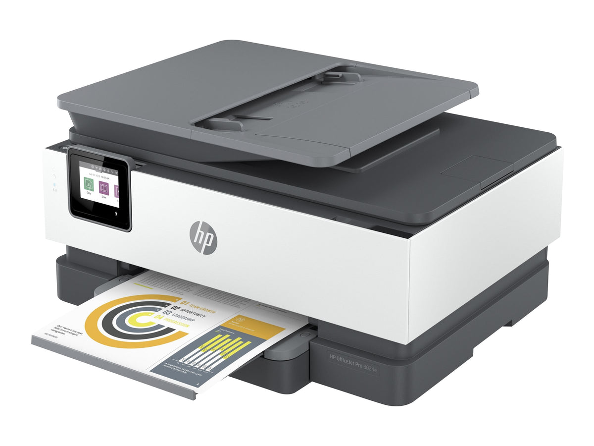 HP OfficeJet Pro 8024e All-in-One A4 color 20ppm USB WiFi Print Scan Copy Fax