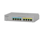 NETGEAR MS108EUP 8-Port Ultra60 PoE++ Multi-Gigabit 2.5G Ethernet Plus Switch with 230W PoE-Budget 1G/2.5G-Ports for WiFi-6-AP