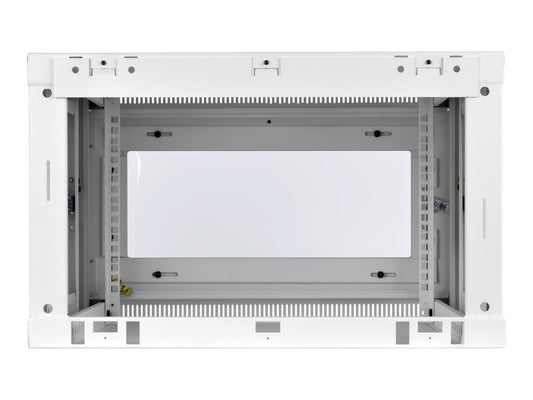 EATON White SmartRack Wall Box 6U W. 600mm D.450mm Glass Door