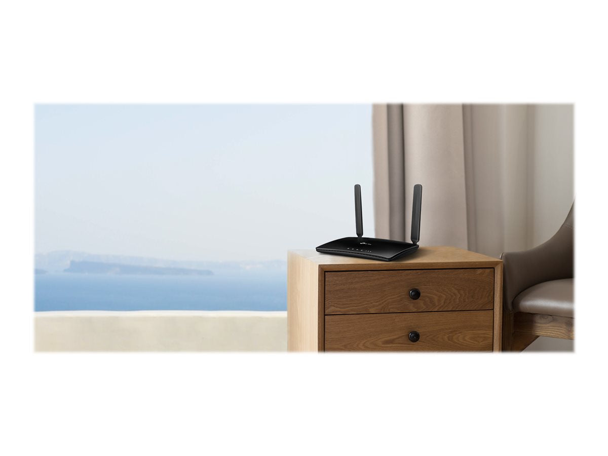 TP-LINK 300Mbps Wireless N 4G LTE Router build-in 150Mbps 4G LTE modem with 3x10/1