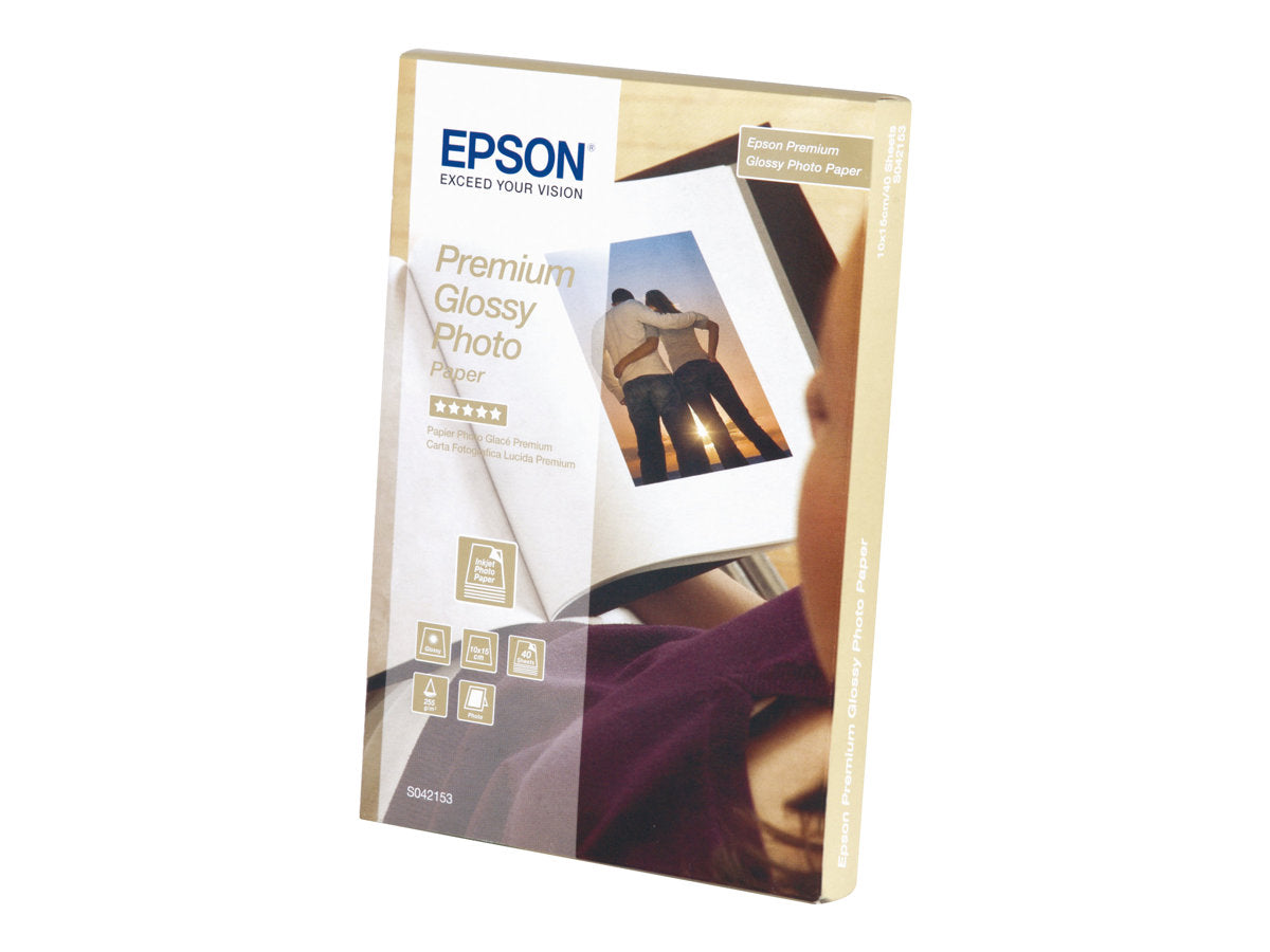 Paper/Prem Glossy 100x150mm 255gm2 40sh