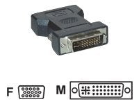 MCL Adaptateur DVI-I m.le/HD15 femelle