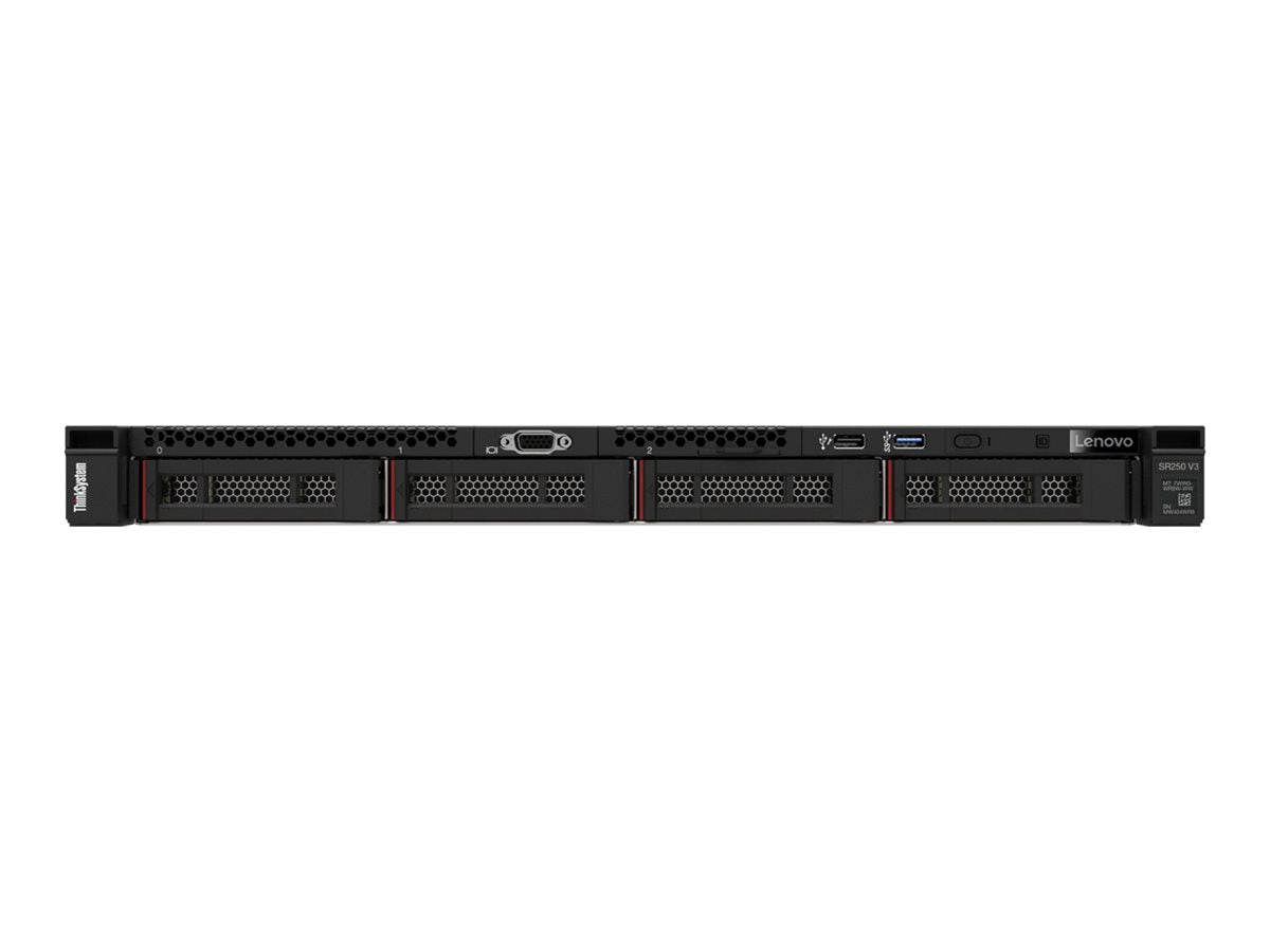 LENOVO ISG Thinksystem SR250 V3 1xIntel Xeon 6353P 8C 2.7GHz 65W 1x16Go 1Rx8 SW RD 2x800W
