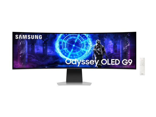SAMSUNG LS49DG954SUXEN ODYSSEY OLED G9 G95SD 49p 240Hz SMART 1800R DWQHD 5120x1440 240Hz QD-OLED Glare-Free 0.03ms 1800R