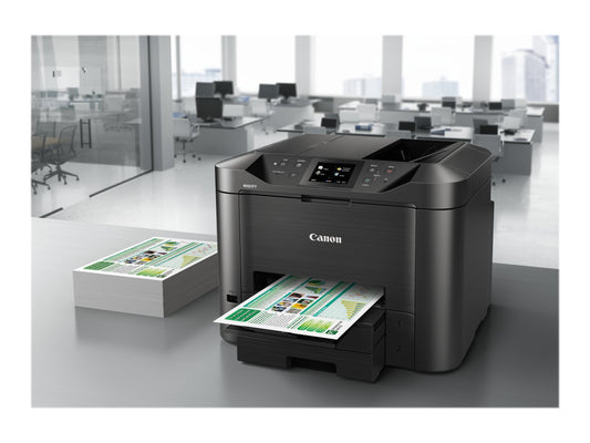 CANON MAXIFY MB5450 MFP colour ink-jet A4 210x297mm A4 22ppm copy 24 ipm print 500 sheets USB 2.0 LAN Wi-Fi USB host