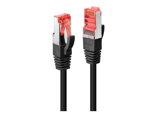 LINDY Cat.6 S/FTP Cable Black 0.3m Patch Cable