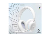 LOGITECH G G735 Headset full size Bluetooth / LIGHTSPEED wireless 3.5 mm jack white mist