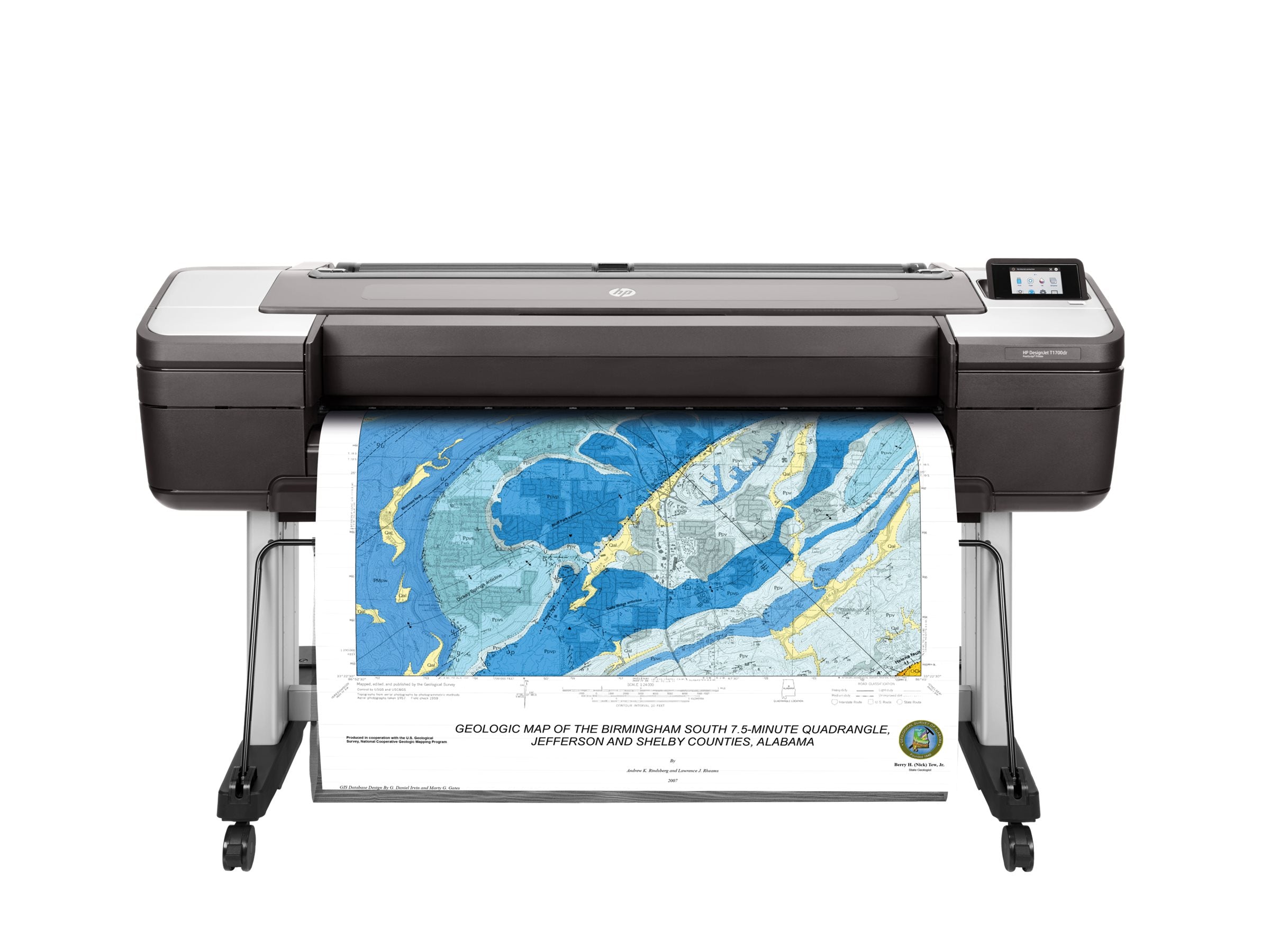 HP DesignJet T1700dr Postscript Printer