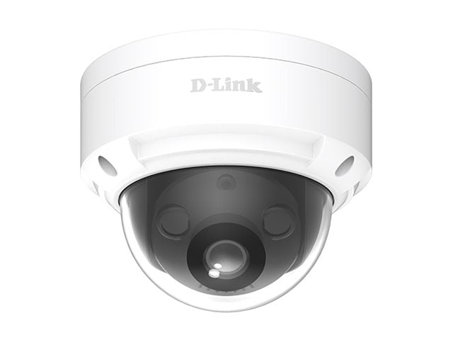 D-LINK Caméra dôme Extérieure 2MP H265 Capteur CMOS 2MP 1/3p Vision nocturne IR intelligent jusquà 30m Détection de mouvement