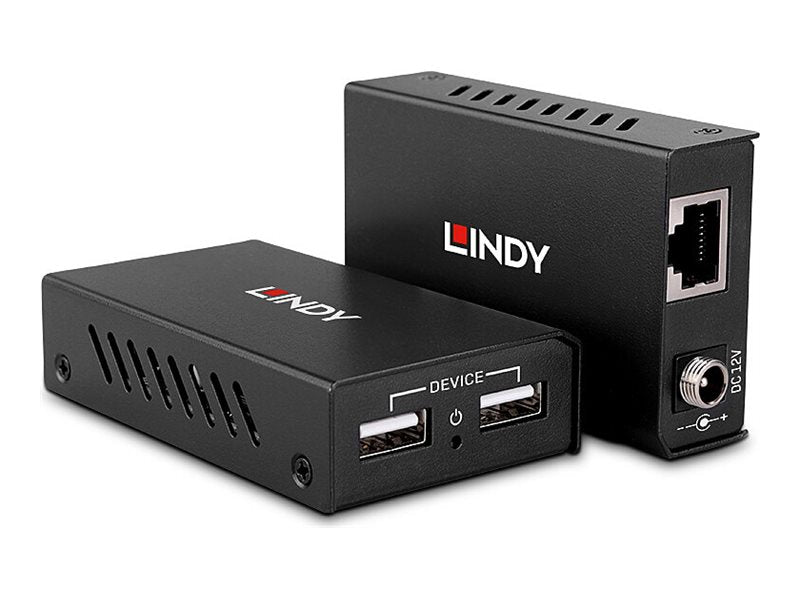 LINDY 100m 2 Port USB 2.0 Cat. 6 Extender