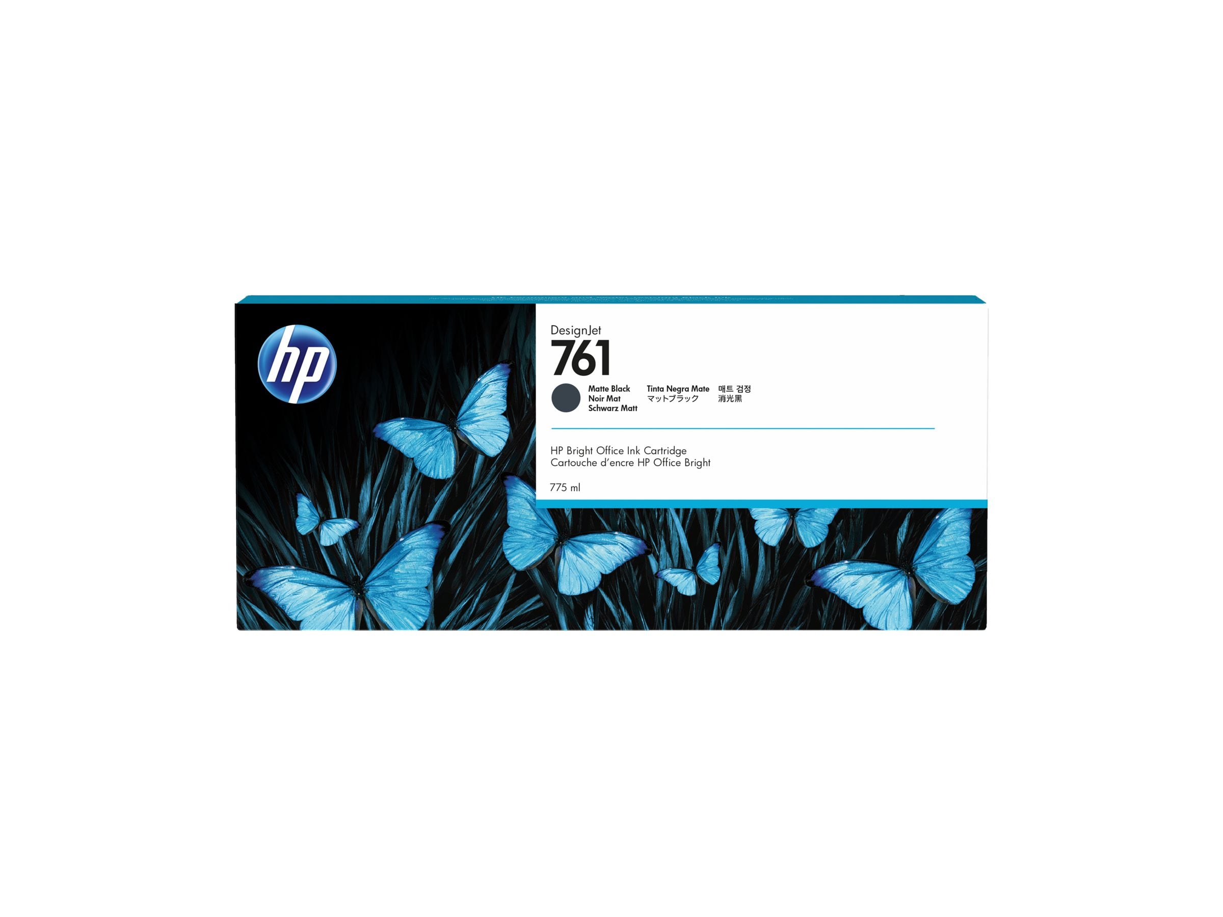 HP 761 original Ink cartridge CM997A matte black standard capacity 775ml 1-pack