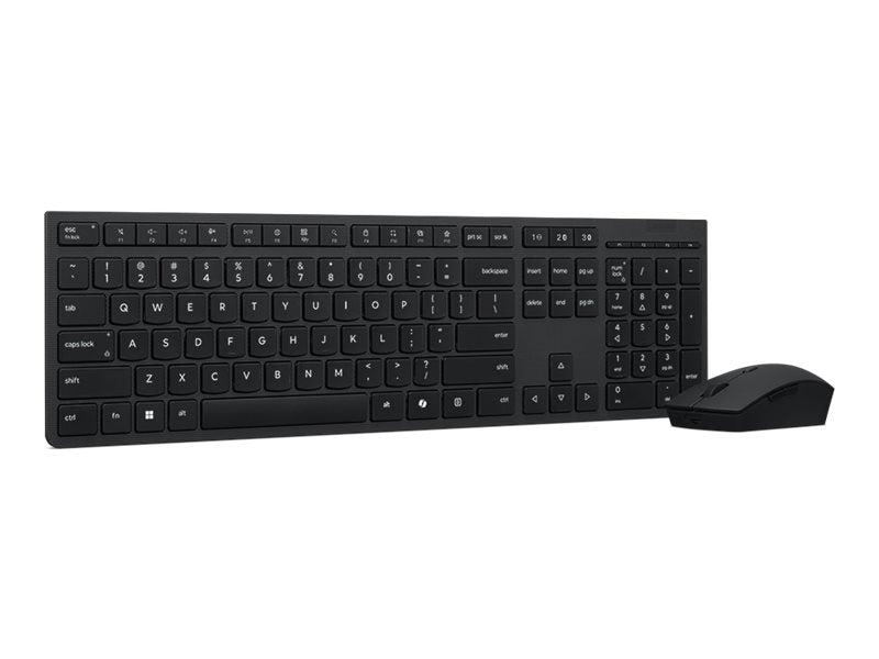 LENOVO Professional Wireless Rechargeable Keyboard and Mouse Combo AI - French