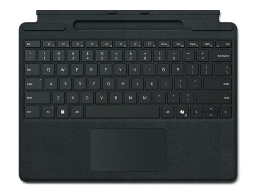 MICROSOFT Surface Pro9/10 Typecover with Slim Pen Storage COMM black Eng Int Netherlands/Poland - QWERTY
