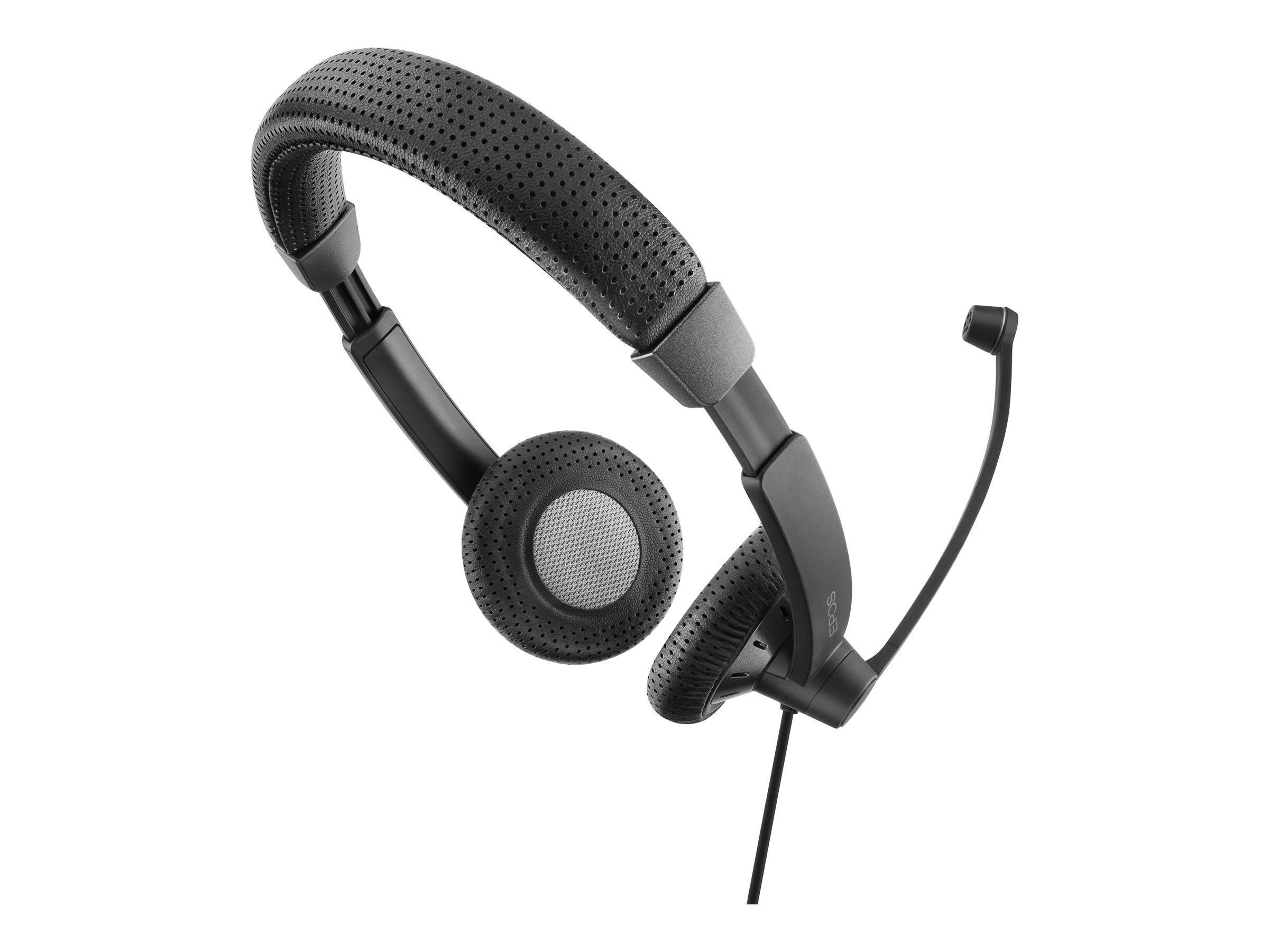 EPOS SC 75 USB MS double-sided wired headset with both 3.5 mm jack and USB connectivity