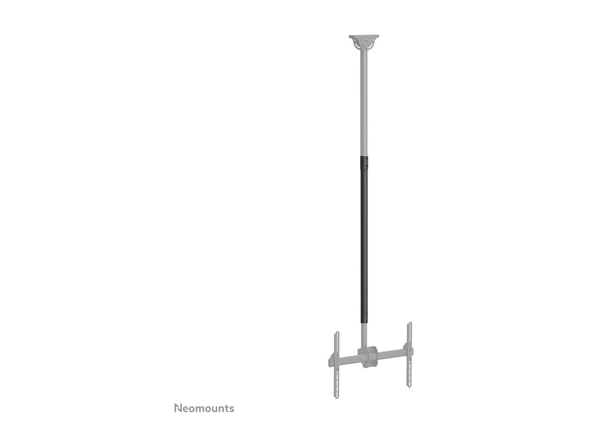 NEOMOUNTS CL35-440BL16L Support de plafond pour écran de 37-70p - h 106-156 cm