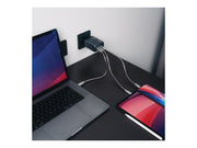VERBATIM GNC-200 GAN CHARGER 4 PORT 200W USB A/C EU/UK/US WCF (P)