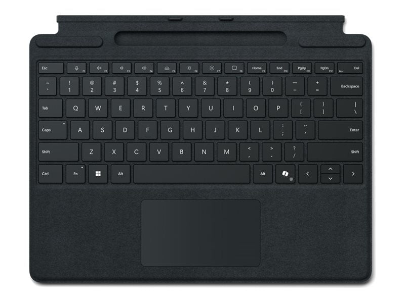 MICROSOFT Surface Pro9/10 Typecover with Slim Pen Storage COMM black Italy