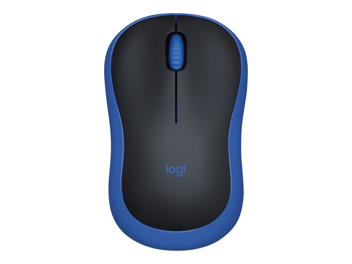 LOGITECH M185 Wireless Mouse BLUE EER2