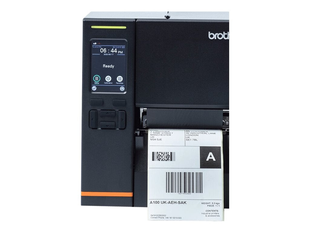 BROTHER Titan Industrial Printer TJ-4121TN Label printer direct thermal 12cm 300dpi 178mm/sec USB 2.0 LAN serial USB host