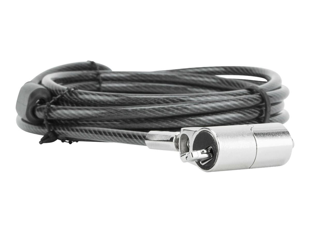TARGUS Câble de verrouillage à clé DEFCON Compact - 1.98 m - Argent