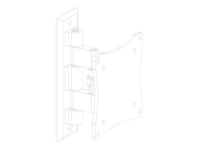 NEOMOUNTS FPMA-W810BLACK Support décran mural 10-27p - orientable