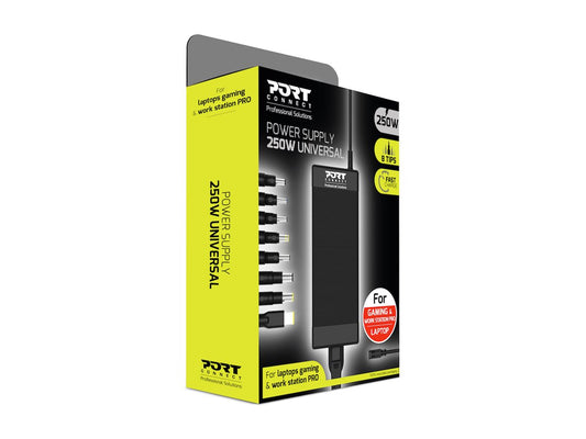 PORT DESIGNS Universal Gaming and Workstation Power Supply 250W EU